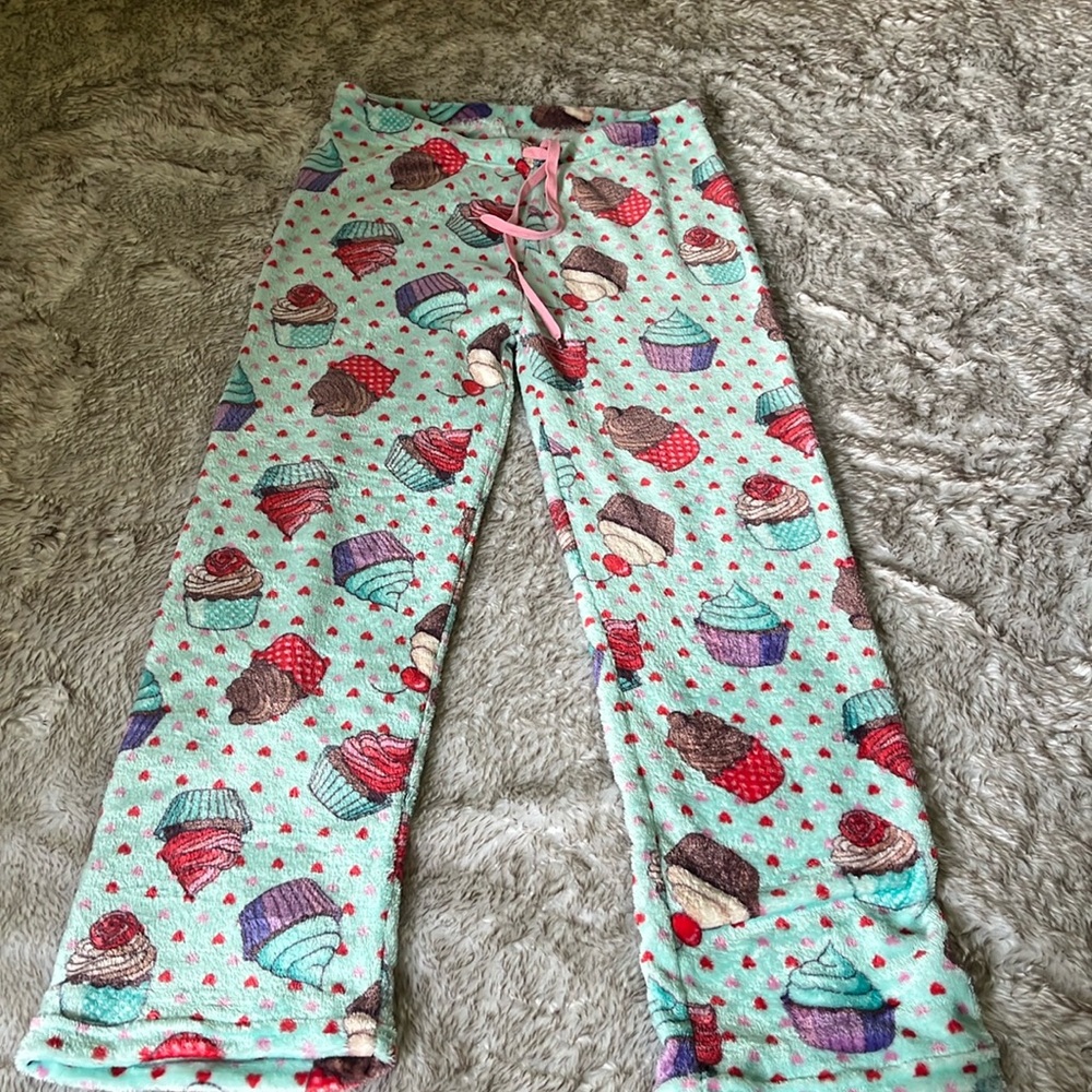 Juniors fleece pajama bottom Medium